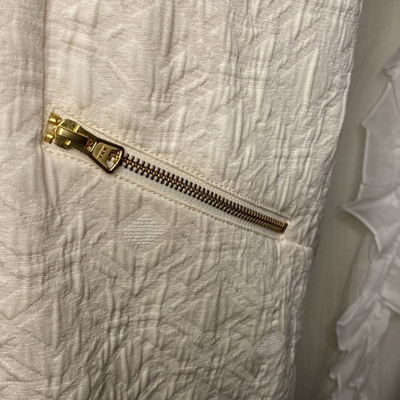 J. Crew Cream Sleeveless Textured Dress - Picture 8 of 11